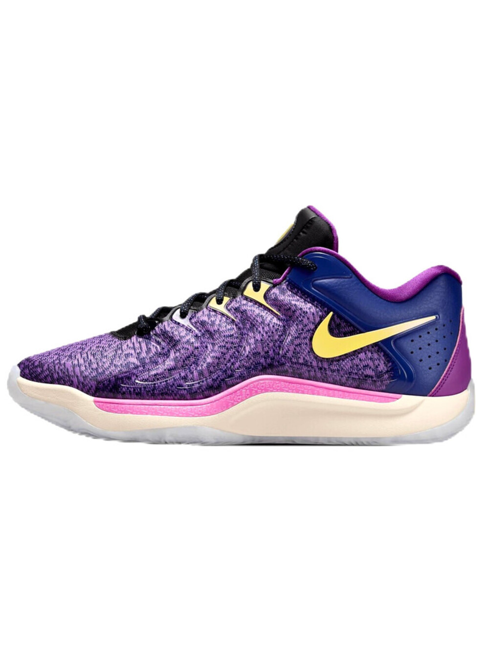 Nike KD17 Mens 8.5 / Womens 10 Purple Yellow Basketball Shoes Kevin Durant NEW